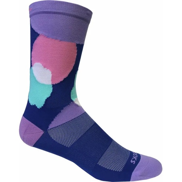 Brooks Empower Her Collection Tempo‎ Knit In Crew Socks - L/XL - Picture 2 of 4